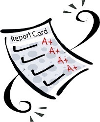 end of year grade cards