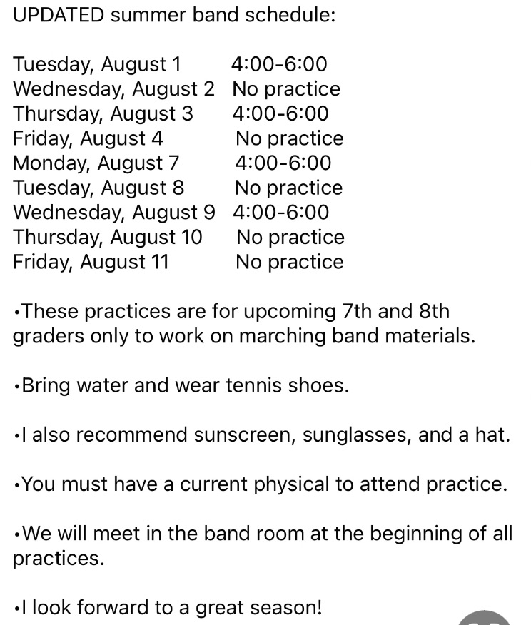band update